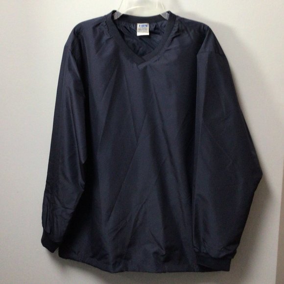 HPI Direct Other - HPI Direct - Men's Navy blue pullover, lined windbreaker jacket NWOT